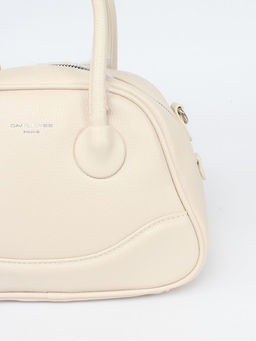 Сумка женская искусственная кожа DJ-CM 6966-BEIGE, 1отд, плечевой ремень, бежевый SALE 261519 - Adelia фото 9