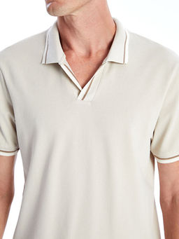 Polo Yaka K?sa Kollu Pike Erkek Ti??rt