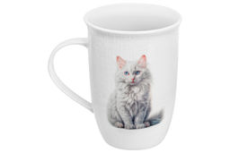 Кружка 450 мл 12*9*12,5 см Кошка Василиса, NEW BONE CHINA - Elan gallery фото 6