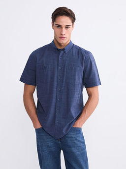 Regular Fit K?sa Kollu Erkek G?mlek