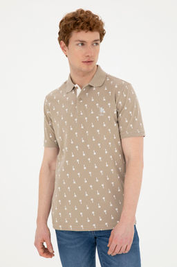 Мужская футболка светло-хаки Неожиданная скидка в корзине - U.s. polo assn фото 10