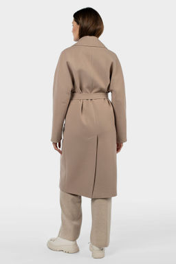 Пальто женское демисезонное (пояс) - El podio фото 4