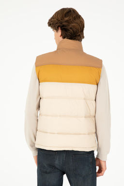 Мужской жилет верблюжьего цвета - U.s. polo assn фото 5