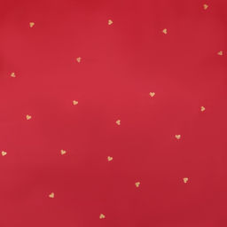 Пленка для цветов, 57 см ×10 м, «Сердечки», винная, 65 микрон