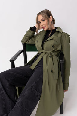 Плащ Golden Valley 7105-1 зеленый  фото 2