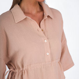 Платье-рубашка из муслина PL.18 - Argo classic фото 2