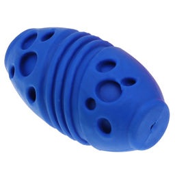 Пэт тойс (Pet toys) Игрушка для собаки Регби 8х4,3см h4,3см, резиновая, на картоне, цвета в ассортименте: синий, зеленый, коралловый (Китай)  фото 4