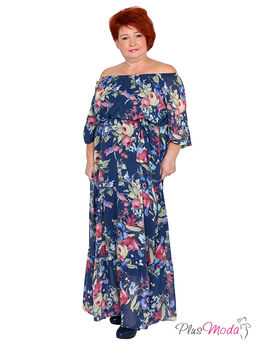 Платье Модель №1559 размеры 44-84 - Plusmoda фото 5