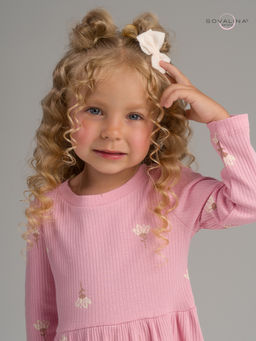 Платье Элла астра на пудре