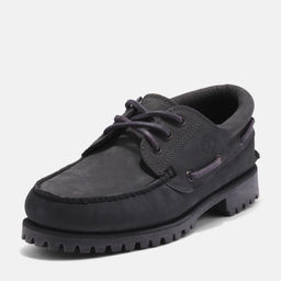 Мужские мокасины Timberland Authentics 3 Eye Classic серые  фото 9