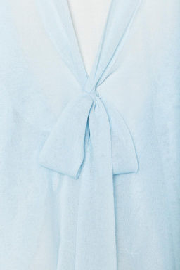 SEMI-SHEER KNITTED BLOUSE - Zara фото 8