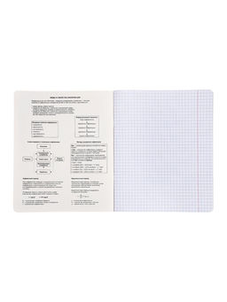 Комплект 12 предметных тетрадей 48 листов, справочная информация, 60 г, Пастель