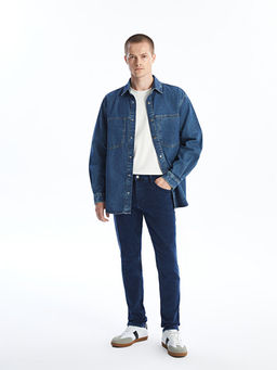 Slim Fit Erkek Jean Pantolon