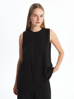 Bisiklet Yaka Kad?n Bluz