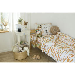 Постельное бельё 1.5-спальное «Этель» Sleepy tiger, бязь