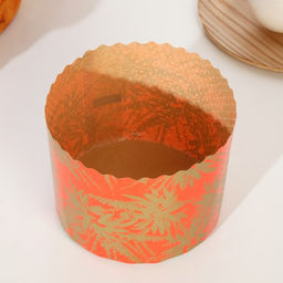 Цена за 1900 шт. Форма для выпечки кулича бумажная Деко-про «Сказочный лес», одноразовая, 11×8.5 см, МИКС