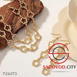 Комплект бижутерии серьги, колье и браслет - Bruno фото 9