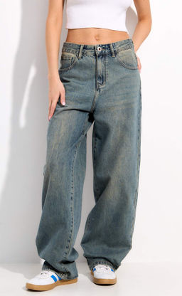 Джинсы F512-01-1 l.blue