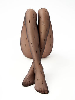 Колготки фантазийные CONTE ELEMENT Колготки женские nero - Conte elegant фото 3