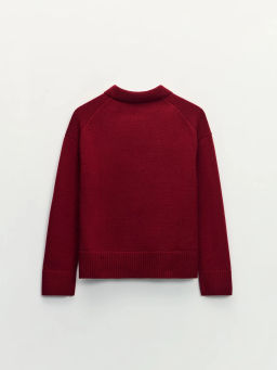 Джемпер поло с молнией / Zarina