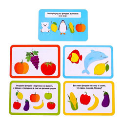 Развивающий набор со снегом Тактильное лото, в пакете - Iq-zabiaka фото 4