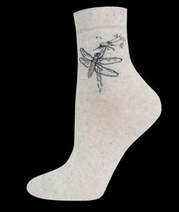 Цена за 2 пары. Носки классические БРЕСТСКИЕ НОСКИ ЖЕНСКИЕ 1619 LINEN (средней длины)