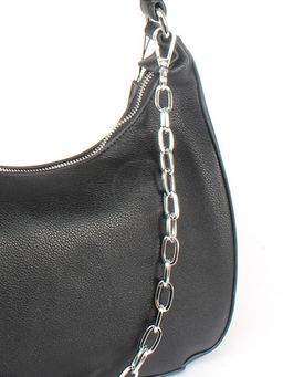 Сумка женская искусственная кожа FR-6620-1, 1отд+еврокарм, плечевой ремень, черный SALE 258368 - Adelia фото 9