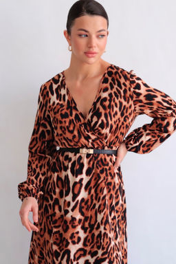 Martichelli Платье с анималистичным принтом  фото 18