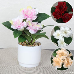 Цветочная композиция Цветок 19 см / ZH-005 /уп 12/108/