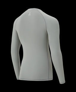 Футболка компрессионная с длинным рукавом JOGEL PerFormDRY Baselayer LS Tee, серый  фото 3