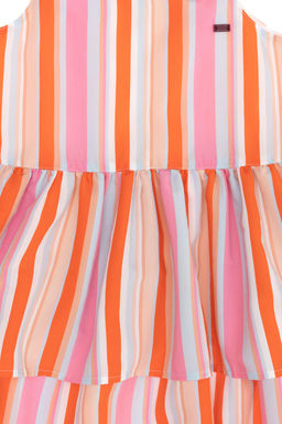 Розовое плетеное платье для девочки - U.s. polo assn фото 3