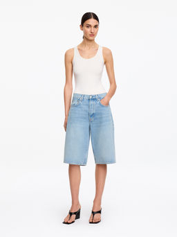Pantalones cortos denim largos - H&m фото 3