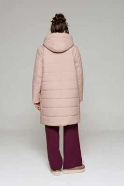 Пальто Beautiful Free 6238 бежевый