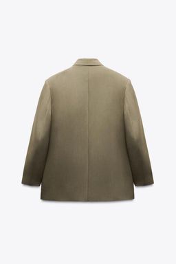 OVERSIZE DOUBLE-BREASTED BLAZER - Zara фото 5