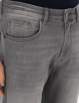 Gri Slim Fit Jean Pantolon