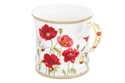 Кружка 170 мл 10,5*8*7,5 см Маки NEW BONE CHINA - Elan gallery фото 4