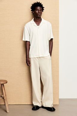 Camisa resort con efecto arrugado Regular Fit - H&m фото 2