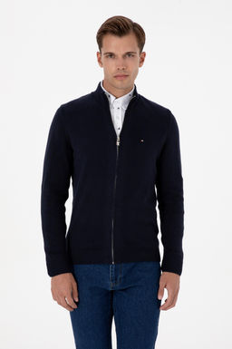 Erkek Slim Fit Lacivert Basic Triko H_rka Sepette S_rpriz _ndirim - U.s. polo assn фото 8