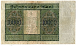 Банкнота 10000 марок 1922 года Германия