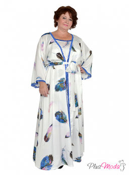 Халат Модель №749 размеры 44-84 - Plusmoda фото 7