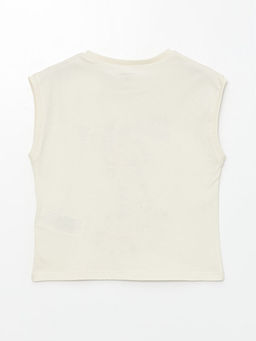 Bisiklet Yaka Bask?l? Erkek Bebek Atlet - Waikiki фото 2