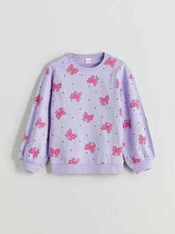 Bisiklet Yaka K?z ?ocuk Pijama ?st