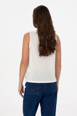 Kad_n Krem Ti__rt Sepette S_rpriz _ndirim - U.s. polo assn фото 5