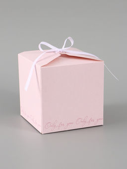 Цена за 10 шт. Коробка подарочная складная Only for you, 12×12×12 см