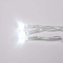 ULD-B25006-440/TTK WHITE IP44 Бахрома светодиодная с эффектом мерцания, 25м. Соединяемая. 440 светодиодов. Белый свет. Провод прозрачный. ТМ Uniel - Volpe фото 4