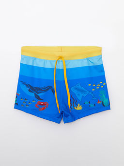 Bask?l? H?zl? Kuruyan Erkek ?ocuk Boxer Mayo