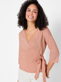 Блузка женская из льна и хлопка ESMARA  фото 8