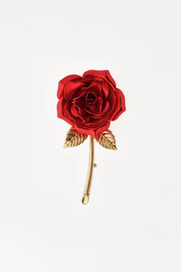 BROCHE MET?LICO ROSA WILLY CHAVARRIA X ZARA / Rojo фото 2