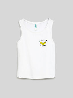 ACOOLA / Майка детская для девочек Shakira белый  фото 2