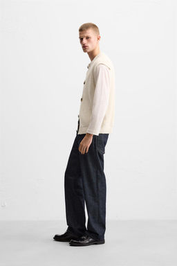 TEXTURED KNIT WAISTCOAT - Zara фото 4